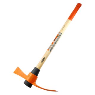 AgBoss Hickory Handle High Carbon Steel Trenching Mattock & End Cutter