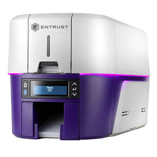 Entrust Sigma DS2 USB & Ethernet Single/Dual Sided ID Card Printer With 125-Card Input Hopper