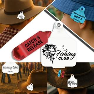 Hat Tag: Custom Printed Tags for Events, Camps, Schools, B&S, Workplaces & More