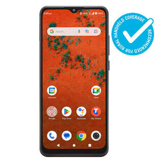 Telstra T-Pro 4G 4GX 64GB/2GB 6.52" Screen Android VoLTE Blue Tick ZTE Blade A52 Pro Black Mobile Phone