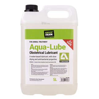 Obstetric Lubricant Aqua-Lube AI Safe Obstetrical Gel 5 Litre Lube