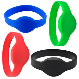 EM4100 125kHz Proximity EM Waterproof Silicone Wristband Bracelet