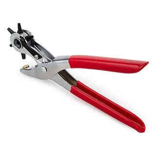 Bainbridge 6 Revolving Different Sized Cutting Tubes Leather Hole Puncher