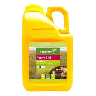 Apparent Rocky 745 5L 745g/L Flupropanate Herbicide Similar to Vee Dri Taskforce, Grow Choice Tussock