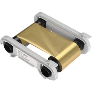 Evolis RCT016NAA 1000 Print Metallic Gold Monochrome Ribbon For Zenius Primacy
