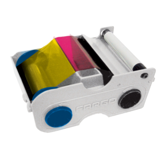 Fargo 44210 YMCKOK 200 Print Double Sided Colour Ribbon for DTC300 and Persona C30 Series Card Printers