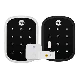 Yale Assure Lock SL Digital Deadbolt & Yale Smart Phone Home Kit - Satin Chrome or Matt Black