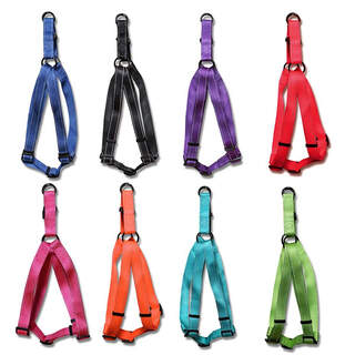 Bainbridge Reflective Strips Nylon Adjustable Webbed Dog Harness