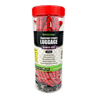 Bainbridge Luggage Straps - 12pack Assorted