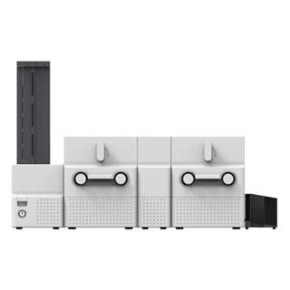 IDP Smart 70 System Duplex Dual Sided Printer (IPHL) & Laminator with Input Hopper & Hybrid Flipper
