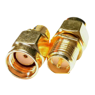 SMA Female to RR-SMA Female Coaxial Connector Adapter