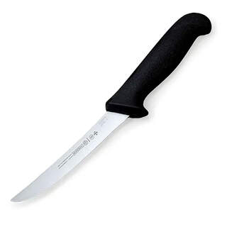 Mundial Slaughterhouse Butcher's Knife Antimicrobial Handled High Carbon Stain Resistant Curved Boning Knife - 15cm
