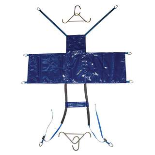 Shoof Daisy Cow Lifter Sling Standard (Blue) Medium Complete Kit With Hand Carry Bag