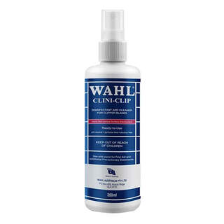 WAHL Clipper Blade Disinfectant Clini-Clip 250ml Clippers Cleaner