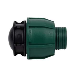 Norma 1" (25mm) Rural B Line End PE x Blank Poly Pipe Farm Irrigation Fitting NR03