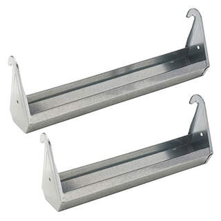 Bainbridge Galvanised Poultry Drinking Trough - 30cm &amp; 50cm