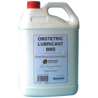 BBS Obstetric Lubricant Obstetrical Gel AI Safe 5 Litre Lube