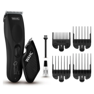 WAHL Home Pet Clippers Grooming Home Combo Cordless Clipper & Trimmer Starter Kit for Dogs