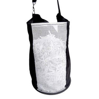 Bainbridge PVC Base Nylon Feed Bag With Adjustable Straps - 35cm