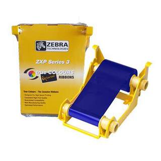 Zebra 800033-804 1000 Print Blue Monochrome Ribbon for ZXP3 ZXP Series 3 Card Printer