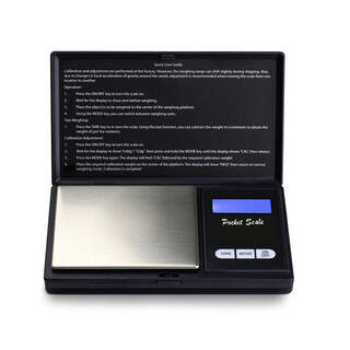 Mini Digital Pocket Scale 200g / 0.01g Gram Precision Weight Balance Scales - Jewellery / Kitchen