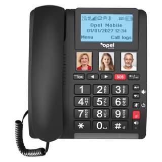 Opel 4G Mobile Home Phone v2 3.5″ Display Screen Big Buttons Dual Sim  OMBBM22B