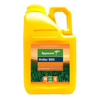Apparent Wetter 1000 g/l Nonionic Alcohol Ethoxylates 5L Sim DKSH Spreadwet 1000, Nufarm Chemwet 1000 & CropCare BS 1000