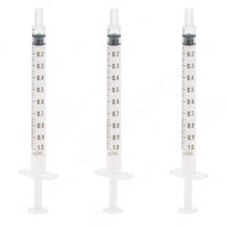 Bainbridge Luer Slip Tip Sterile Disposable Syringe - 1ml / 1cc (Individual or Box of 100)