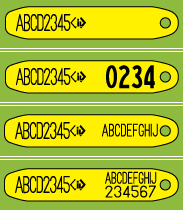 Allflex SuperFlex Tag Marking Options