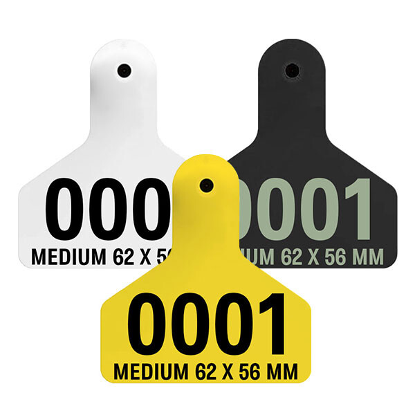 Z Tags Medium Male Z2 No-Tear Cattle Ear Tag