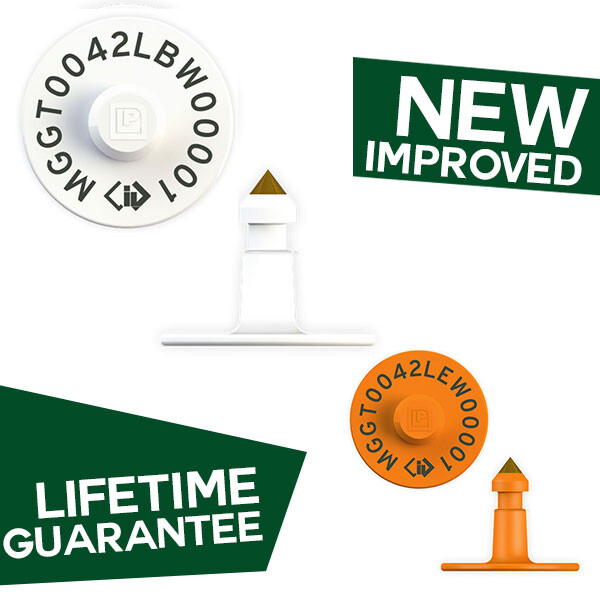 Leader NLIS Enviro Cattle Tag - Envirotag & Male Button